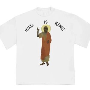 Kanye West Jesus is King Kourtney Tee, New